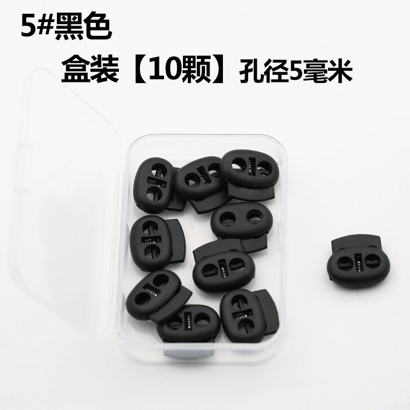 3534★ Nueva hebilla de ajuste de campana colgante de plástico, hebilla de resorte, hebilla de ajuste elástico, hebilla de cuerda, hebilla de cuerda pasante, hebilla de nariz de cerdo, chaqueta de plumas