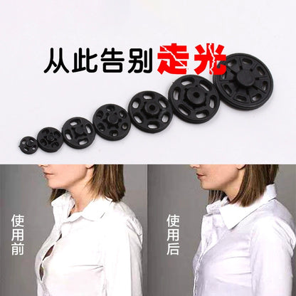 3481★ Botón invisible anti-luz de nailon de alta calidad, camisa con botones oscuros, camisa con botones transparentes, botón botón botón