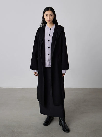 [Special Price] Purple Cardigan Irregular Design Sweater Small Lazy Crew Neck Knitted Jacket Top