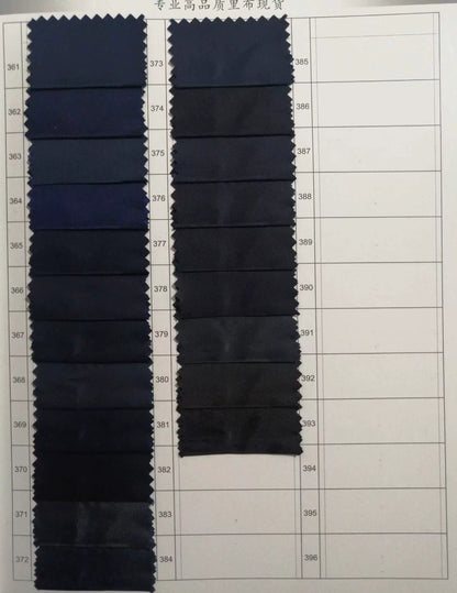 3896 Seda humana cómoda, seda humana fina sarga binba abrigo de canalé de alta gama, forro de sarga de canalé viscosa 8014