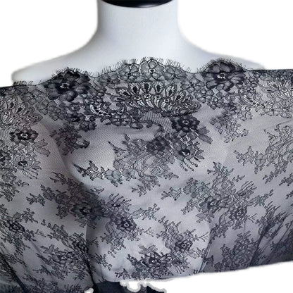 3748 Precio de tres metros de ancho 1,5 metros de encaje accesorios de encaje, ropa de bricolaje hecha a mano cortinas de boda telas de decoración de boda