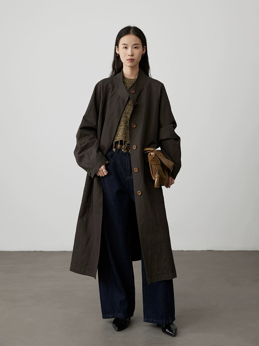 Jean taille haute rétro CAREMIND, pantalon large à jambe droite, un pantalon qui a fière allure mais qui se décolorera légèrement