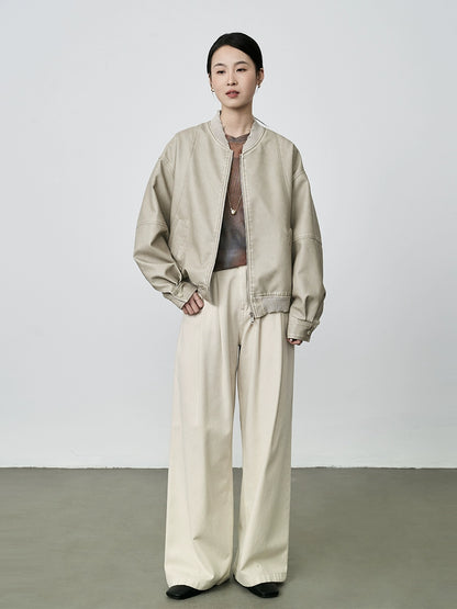 Camiseta ajustada de manga corta con cuello redondo, malla con efecto tie-dye y diseño de manchas de atardecer de CAREMIND 