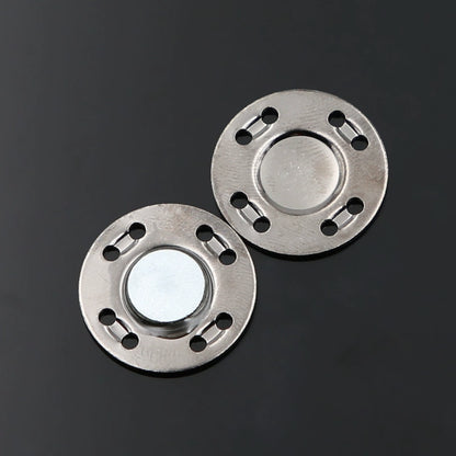 3472★ Botón magnético para cortina, botón a presión, bolsa de tela, antiluz, versátil, redondo, ropa, botón oculto invisible, hebilla para niños y madres