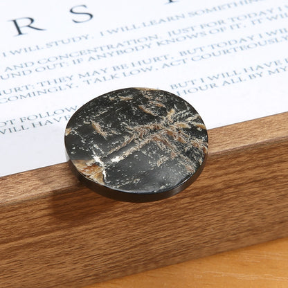 3463★ Botones de cuerno real para hombre, traje, chaqueta, pantalón, botones de alta gama, abrigo de cachemira para mujer, botones negros Daquan