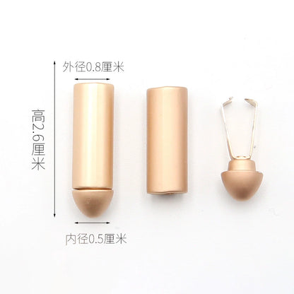 3546 Suéter Sombrero Cuerda Cabeza Botón Pantalones Cintura Cuerda Hebilla Metal Cabeza Ropa Cinturón Cuerda Tope Accesorios