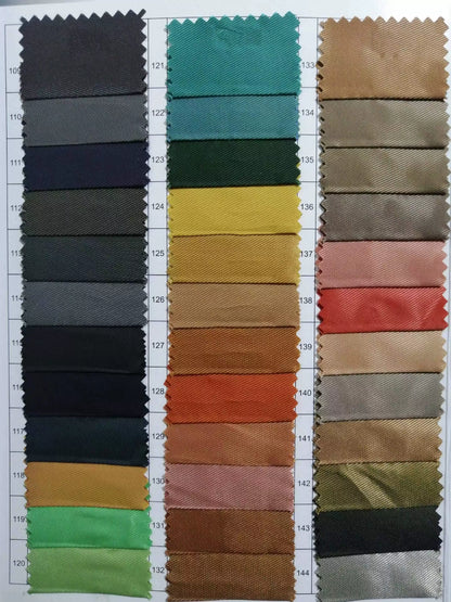 3901 sarga gruesa de seda humana, forro adhesivo de poliéster binba de seda humana, forro de alta gama, forro de traje con manchas de color, forro de abrigo 8015