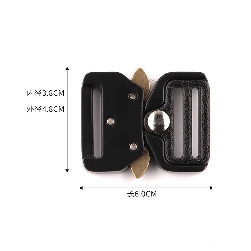 3520★ Hebilla de metal hebilla mochila multifuncional hebilla de tensión de liberación rápida cinturón táctico de seguridad botón accesorios