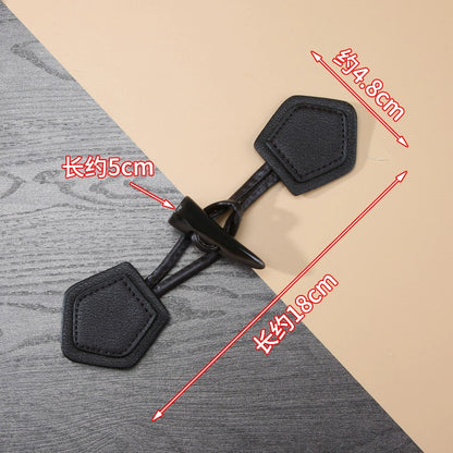 3279★  Coat horn buttons woolen cashmere jacket trench coat buttons to buttons men's and children's sweaters high-end wooden buttons