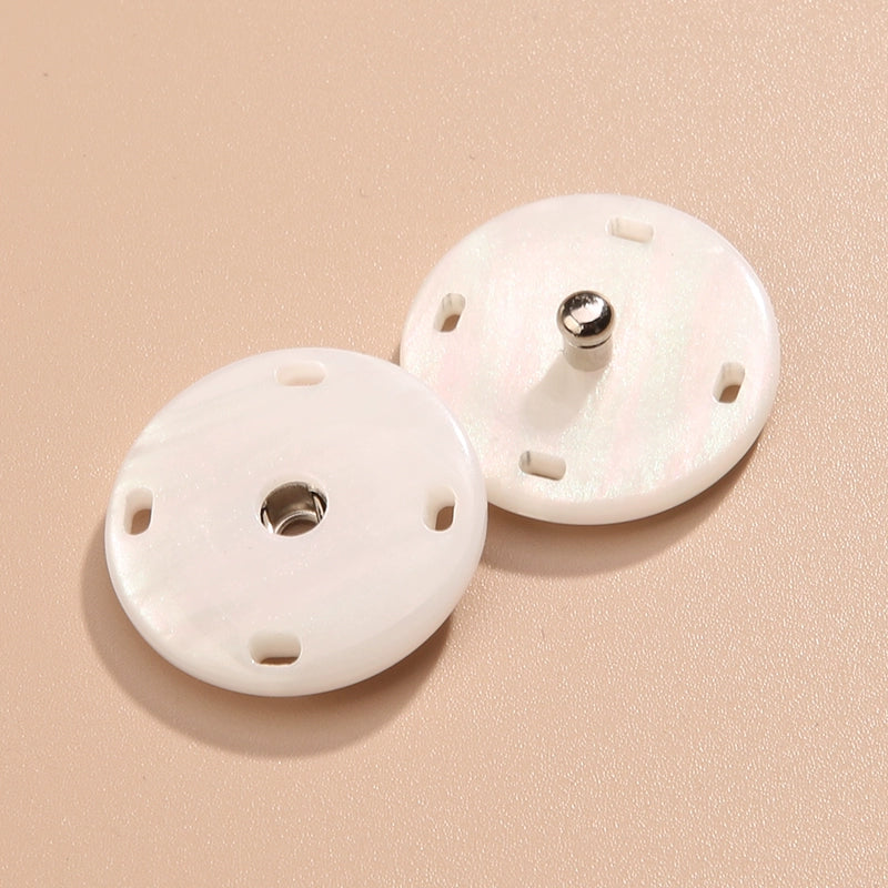 3479★ Abrigo versátil con botones ocultos para ropa de hombre y mujer con botones a presión, cárdigan de lana de cachemira con botones a presión, botones invisibles para niño y madre, botones de resina.