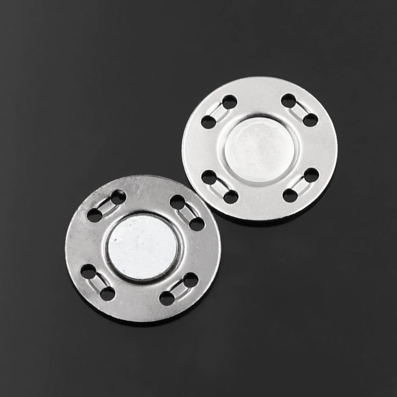 3472★ Botón magnético para cortina, botón a presión, bolsa de tela, antiluz, versátil, redondo, ropa, botón oculto invisible, hebilla para niños y madres