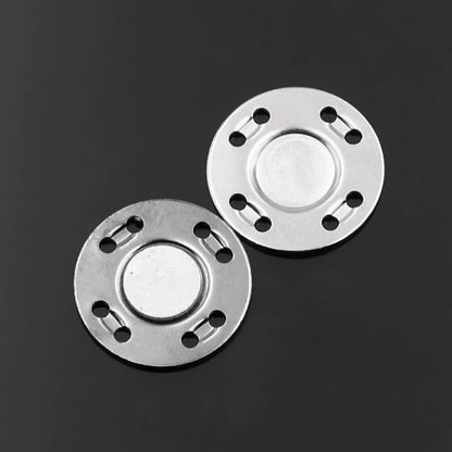 3472★ Botón magnético para cortina, botón a presión, bolsa de tela, antiluz, versátil, redondo, ropa, botón oculto invisible, hebilla para niños y madres