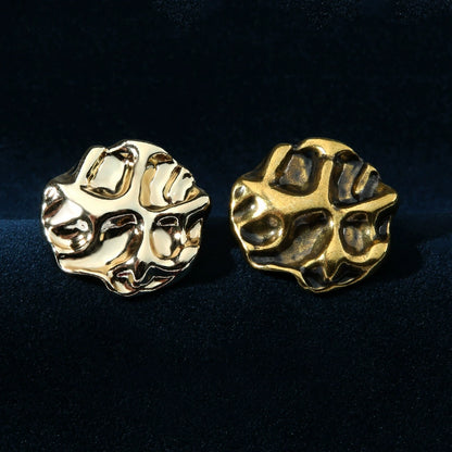 3236★  High-end coat buttons Wave metal buttons Men's and women's tops Suit buttons Versatile sweater jacket decoration