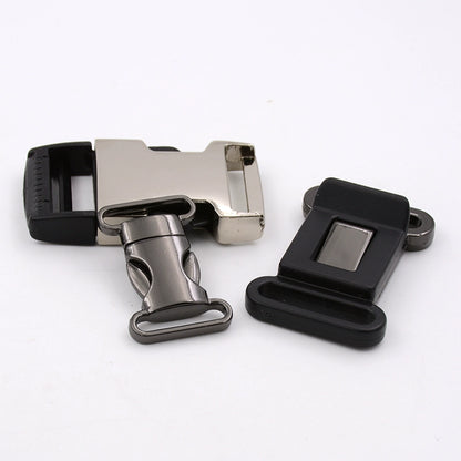3526★ Hebilla de mochila con cierre de equipaje Hebilla de ajuste de bolsa Hebilla de herraje de metal Hebilla de accesorios para bolsa de cintura Hebilla de mochila