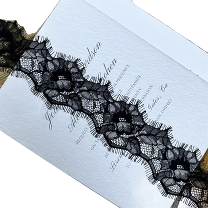 3738 Exquisitas pestañas blancas y negras con encaje para unir ropa, materiales decorativos, bricolaje, escote, mangas, tirantes, ayudas de costura