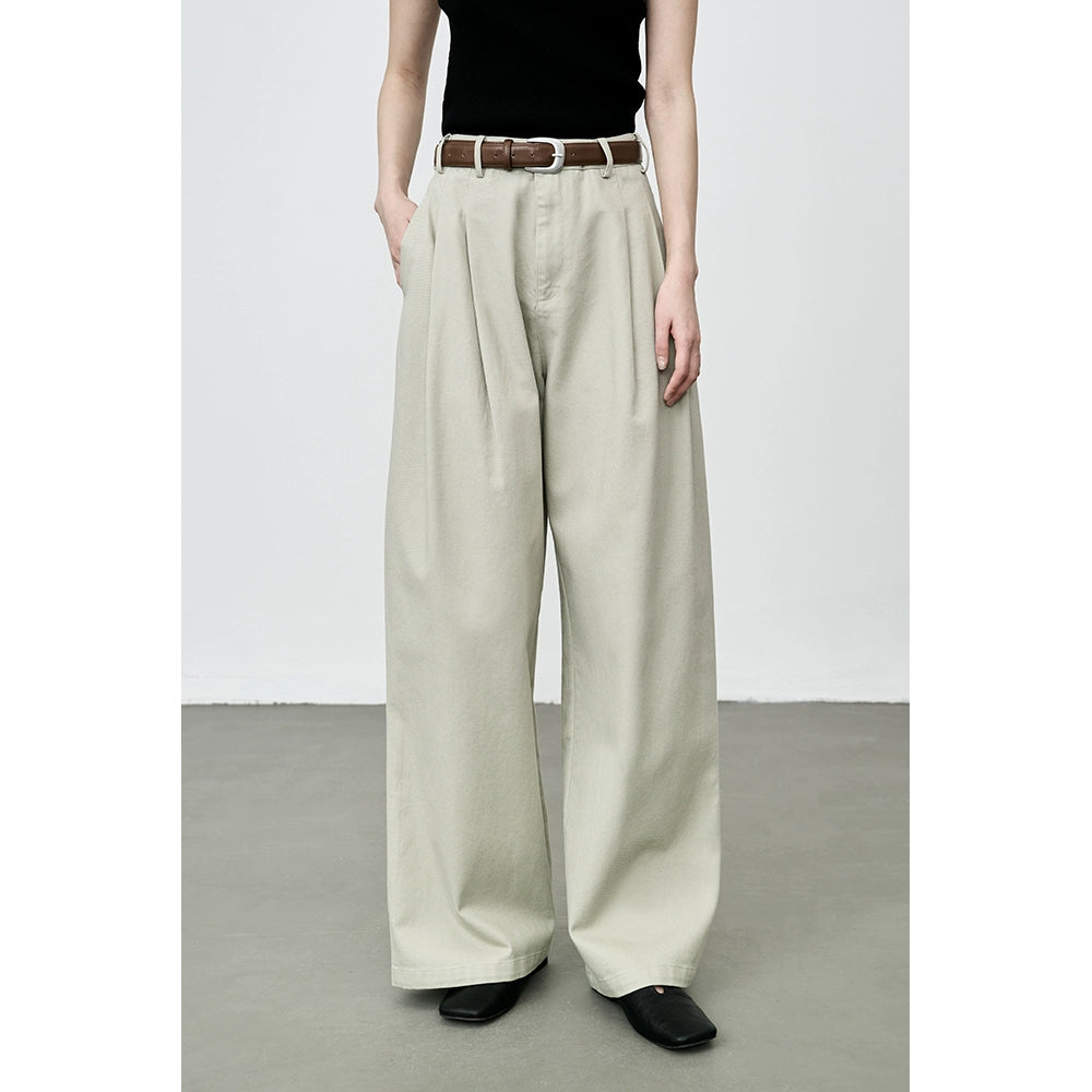 Pantalones vaqueros de pierna ancha y cintura alta CAREMIND para mujer 2024 nuevos pantalones ajustados rectos con forma de pera 