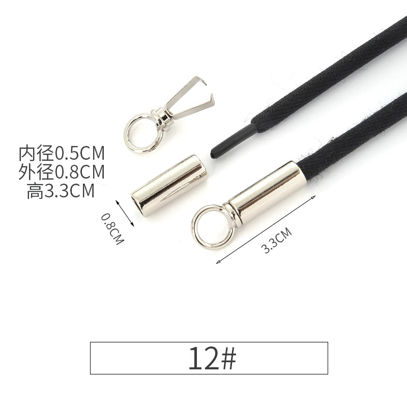 3537★ Suéter Sombrero Cordón Correa Ropa Sombrero Cuerda Pantalones Pantalones Deportivos Accesorios de Metal para la Cabeza Cuerda para la Cabeza Cuerda para la Cintura Cuerda Hebilla