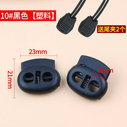 3535★ Botón de hebilla de resorte de metal para pantalones, hebilla de ajuste de banda elástica, cuerda de tope, botón de nariz de cerdo, botón de cierre de pie para pantalones de suéter