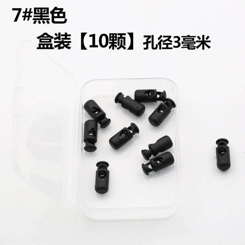 3534★ Nueva hebilla de ajuste de campana colgante de plástico, hebilla de resorte, hebilla de ajuste elástico, hebilla de cuerda, hebilla de cuerda pasante, hebilla de nariz de cerdo, chaqueta de plumas