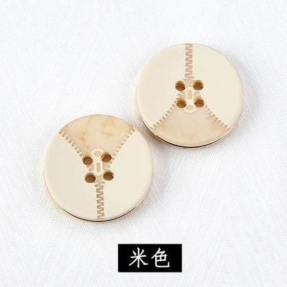 3285★  Round four-eye buttons, high-end clothes, blazers, suits, all-match decorative buckle accessories, clothing accessories