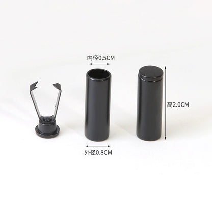 3548★ Hebilla de cabeza de metal de cuerda para ropa, pantalones, accesorios de cabeza de cuerda, suéter extraíble, sombrero, cuerda, pantalones deportivos, cordón de cintura, colgante