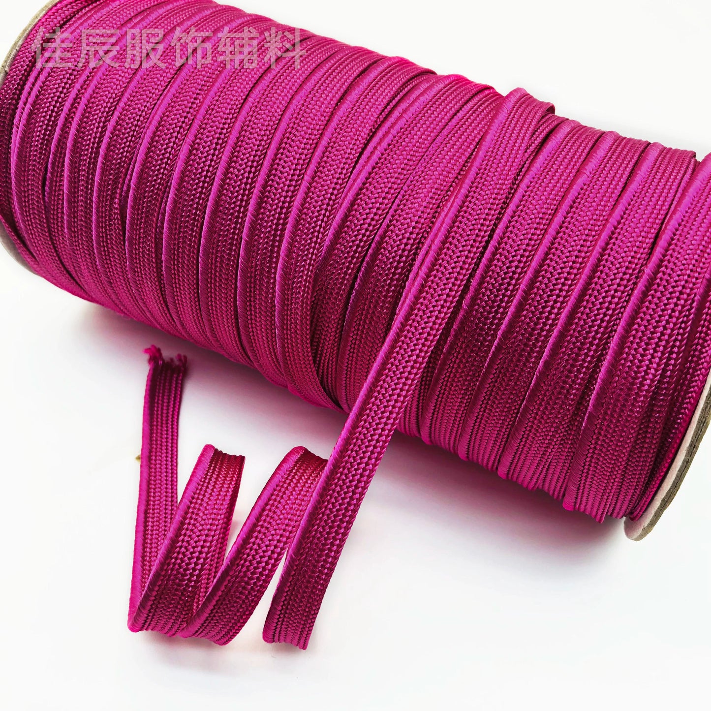 3849 Spot 39 colores 1 cm borde fino cinta maestra de seda brillante tira de brotes ribete cuerda borde incrustado tira cincha accesorios de ropa