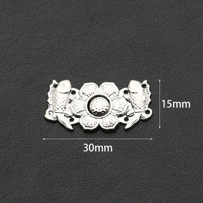 3501★ Hebilla antigua de metal para cheongsam Hanfu, hebilla antigua, hebilla de cuello con botón retro, accesorios para ropa