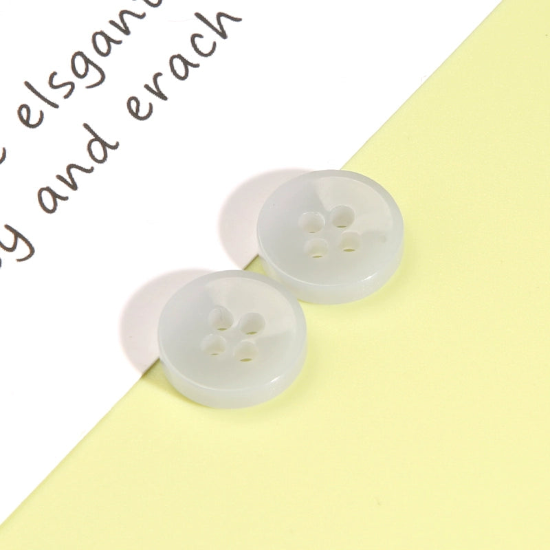 3332★  Four-eye round clothes decorative buttons men's and women's shirts cardigan shirt jacket top cuff buttons fashion buttons