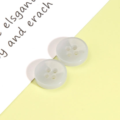 3332★  Four-eye round clothes decorative buttons men's and women's shirts cardigan shirt jacket top cuff buttons fashion buttons