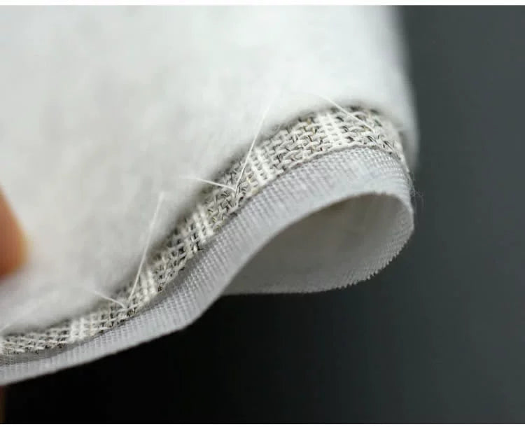 3922★ Forro de pecho, almohadilla de pecho, forro de tela de parche de algodón de pecho, abrigo de traje, forro de carbono negro, forro de cáñamo, forro de pecho, forro de accesorios de ropa