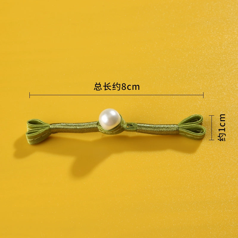 3498★ Botones de cheongsam Botones de estilo chino Hanfu estilo Tang Accesorios de ropa antiguos Botones superiores estilo retro Botones de disco de una palabra