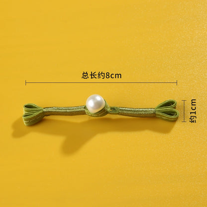 3498★ Botones de cheongsam Botones de estilo chino Hanfu estilo Tang Accesorios de ropa antiguos Botones superiores estilo retro Botones de disco de una palabra