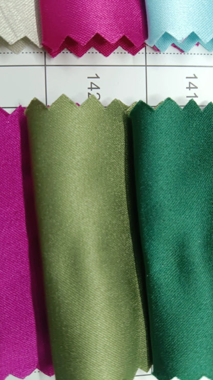 3893 satén satén forro brillante mate imitación seda Hanfu cheongsam tela estilo chino vestido de alta gama 8017