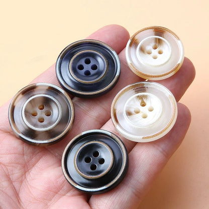 3235★  Versatile trench coat button clothes jacket suit pants button accessories women's top coat children's high-end buttons men