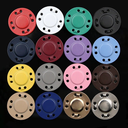 3472★ Botón magnético para cortina, botón a presión, bolsa de tela, antiluz, versátil, redondo, ropa, botón oculto invisible, hebilla para niños y madres