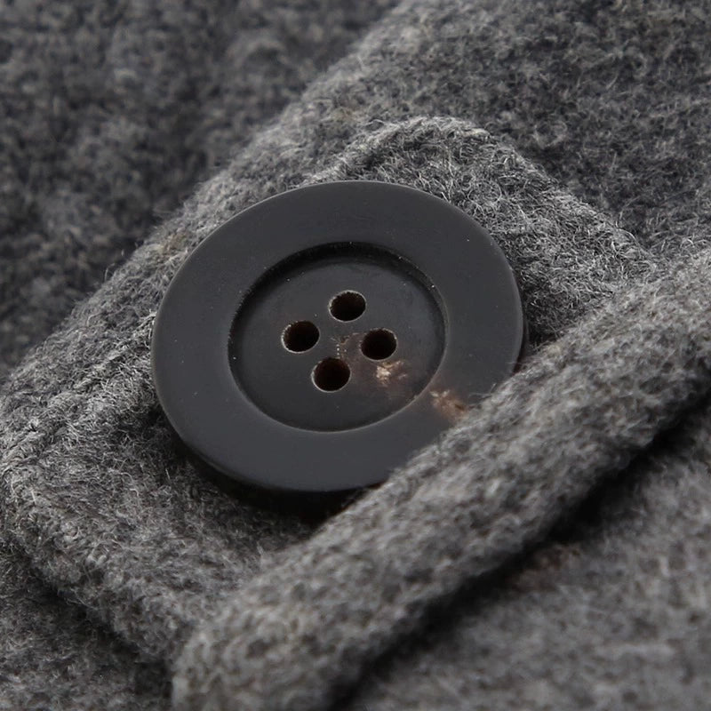3417★  Real horn buttons clothes decorative buttons men and women trench coat coat sweater jacket top suit pants four-eye buttons