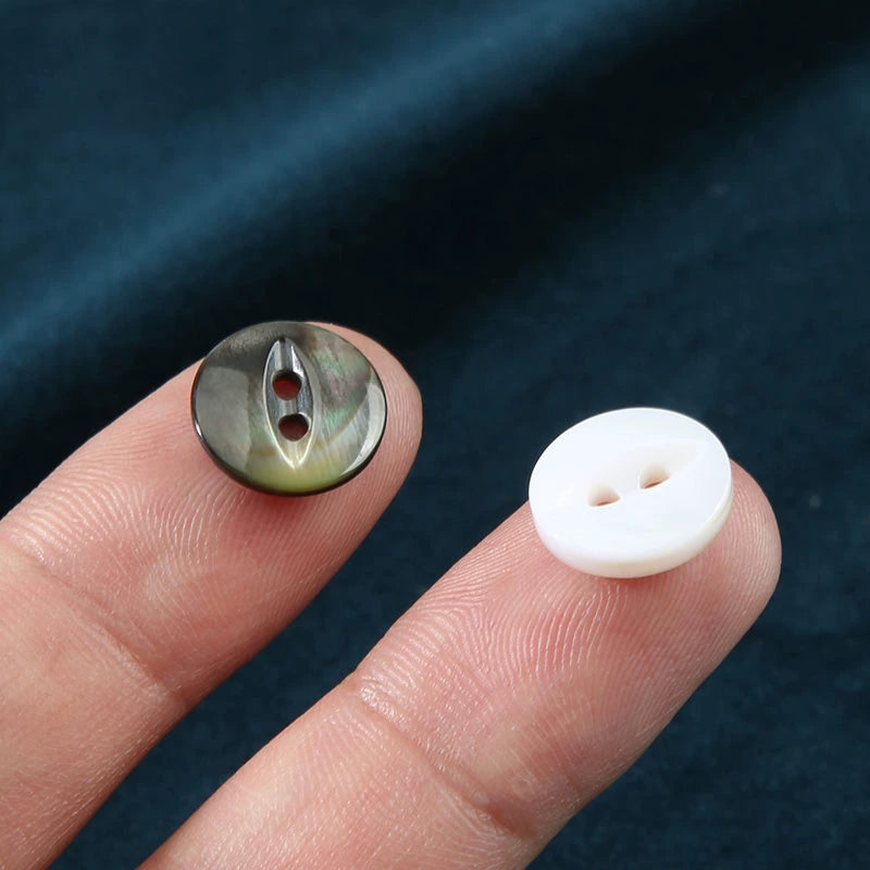 3341★  Shell shirt buttons high-end women's clothes cardigan shirt round buttons versatile children's baby buttons men