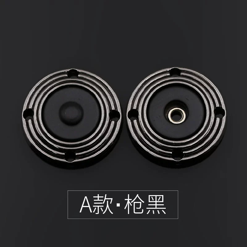 3476★ Abrigo con botón oculto y botón a presión redondo para mujer, gabardina con botones de lana de visón y cachemira, botones de lana para niño y madre