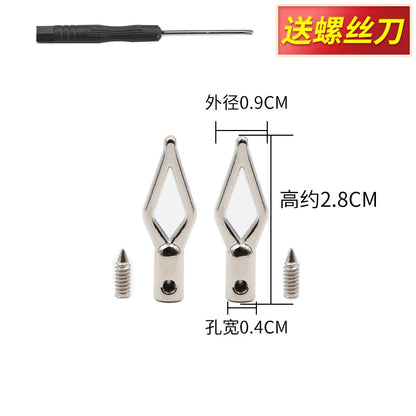 3538★ Accesorios de cuerda Suéter de cabeza de metal Sombrero Correa de cordón Hebilla de cabeza de cuerda Botón Ropa Cintura Hebilla de cuerda