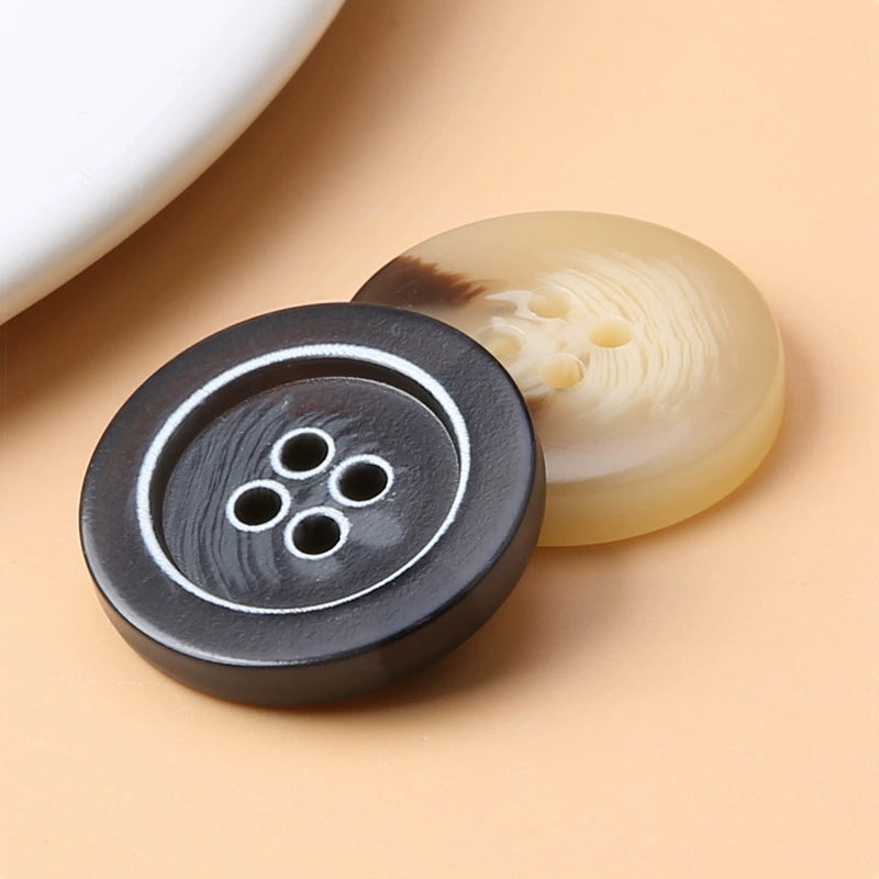 3427★ Botones de abrigo redondos para traje de hombre, gabardina, accesorios con botones, botones versátiles para ropa de abrigo de mujer y niño