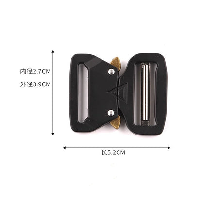 3520★ Hebilla de metal hebilla mochila multifuncional hebilla de tensión de liberación rápida cinturón táctico de seguridad botón accesorios