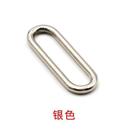 3519★ Hebilla de cinturón de metal con botón dorado ovalado para gabardina de mujer, botón de abrigo, botón de ajuste para bolso de zapato