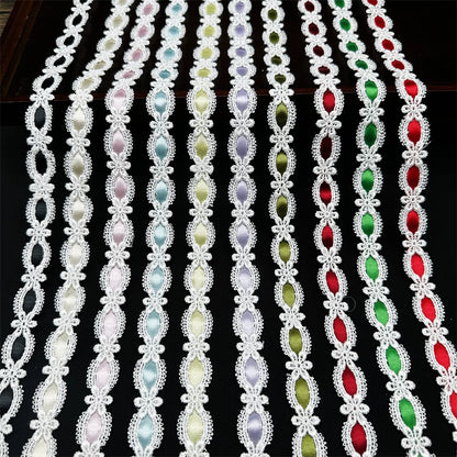 3550★ Ancho 1,8 cm Nueva cinta hueca de encaje DIY hecha a mano Lolita falda accesorios de decoración de ropa