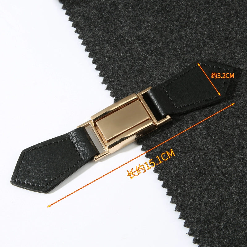 Gabardina 3500★, abrigo de lana, cuero de alta gama, ropa abotonada, botones de suéter, botones decorativos versátiles para chaqueta de piel