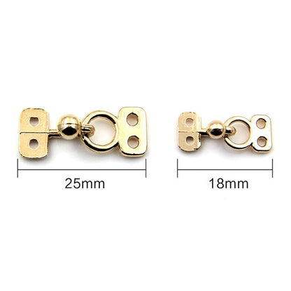 3515★ Botón de estilo metálico, botón de abrigo de visón, botón de cuello con gancho, botón oculto invisible, botón de cuello con gancho, botón de piel, botón