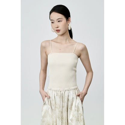 Chaleco de tirantes de cuatro colores CAREMIND para mujer, fino, anti-luz y exterior fino, con parte superior sin mangas 