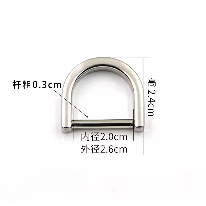 3518★ Botones para bolsos de mujer, accesorios para bolsos, tornillos, herrajes, hebillas metálicas DIY, tornillos, botones D, botones de ajuste, botones de herradura