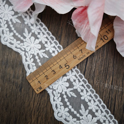 3822 Fil de coton en maille de haute qualité, broderie, ourlet, fleur, vêtements exquis, dentelle, bijoux de bricolage, matériel d'épissure de mariage