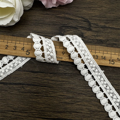 3833 Exquisito hilo de algodón soluble en agua, encaje bordado, accesorios de ropa hechos a mano, puños, cuellos, cortinas, materiales de costura