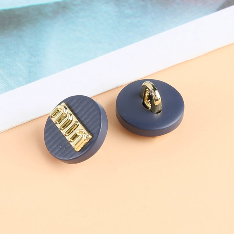 3363★  Metal shirt shirt decorative buttons clothes cardigan jacket buttons high-end round personalized cuff buttons accessories